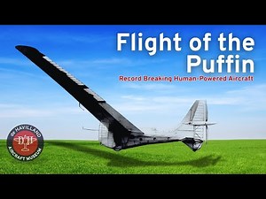 He Helped to Build This Human-Powered Aircraft: The Puffin story