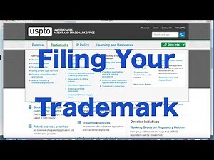 How to Trademark a Name - Lesson 4/5 - Filing a Trademark Application
