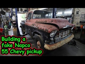 New project building a 1955 Chevy Pickup Napco knock off