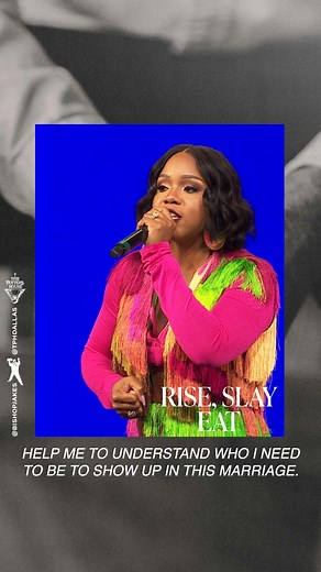 I am so proud of Pastor Sarah Jakes Roberts, who spoke glorious truth on Sunday. We often want relief from what’s happening, but it takes POWER to ask God for insight instead of relief. I know what I’ll be praying this week. Revisit the sermon #RiseSlayEat today at YouTube.com/TDJakesOfficial #TDJOnline | T.D. Jakes Ministries