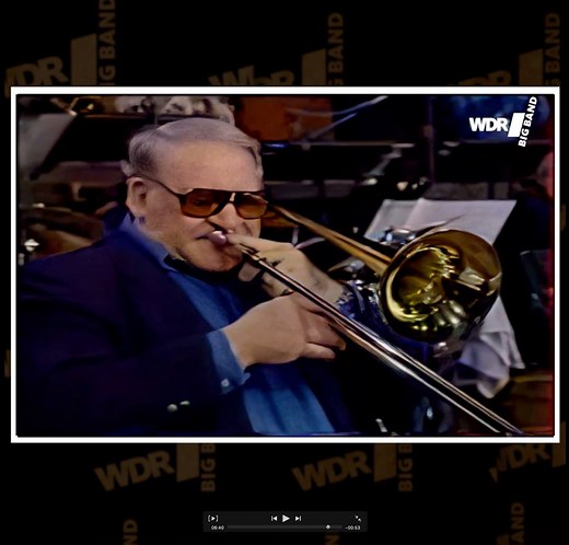 "Toto, I have a feeling we're not in Kansas anymore" Here's an old clip with the great trombone master Carl Fontana, Harold Arlen's "If I only Had A Brain" from "The Wizard of Oz". This was a part of a projectcalled "Jazz Vegas" lead by Don Menza. | WDR Big Band