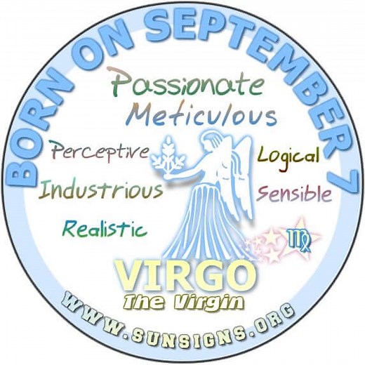 September 7 Zodiac Horoscope Birthday Personality