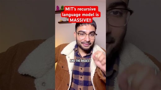MIT’s new recursive language model is groundbreaking #ai #chatgpt #tech #fyp | Gary Longsine