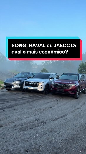 SUV Híbrido Plugin Mais Econômico: Haval, Jaecoo ou BYD?