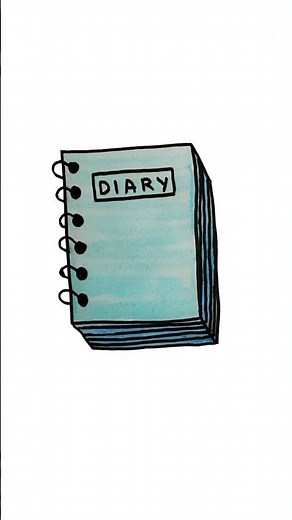 How to draw a diary #easy #drawing #tutorial #for #kids #preschool #kindergarten #art #kidstv #fun