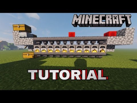 Minecraft Automatic Furnace & Blast Furnace | Tutorial #viral #minecraft #tutorial #trending
