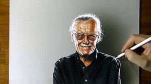 13K views · 554 reactions | Drawing Portrait - STAN LEE | Marcello Barenghi - Illustrator | Facebook