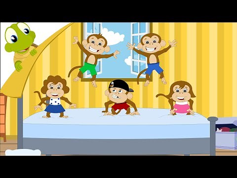 Five little monkeys nursery rhyme
