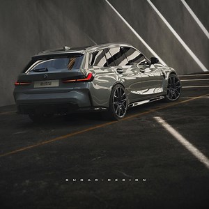 2023 BMW M3 Touring rendering eases the wait until next year’s debut