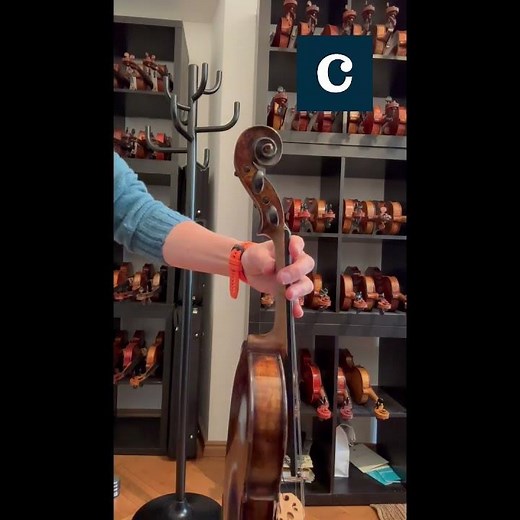 Antique German violin, Jacobus Stainer model, c.1900 | CORILON VIOLINS #v #violin #fiddle