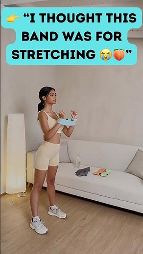 This Band Woke Up My Glutes Without Warning 😭 #shorts