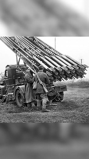 Katjuscha (Raketenwerfer) - Die Ikonische Sowjetische Waffe - Mehrfachraketenwerfer BM-13 #Shorts