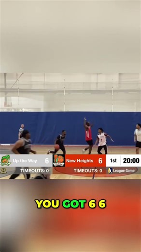 THE PERFECT DIME 🎯💎 | PTBL | GOTW3 | Up Tha Way vs New Heights | S26 #shorts