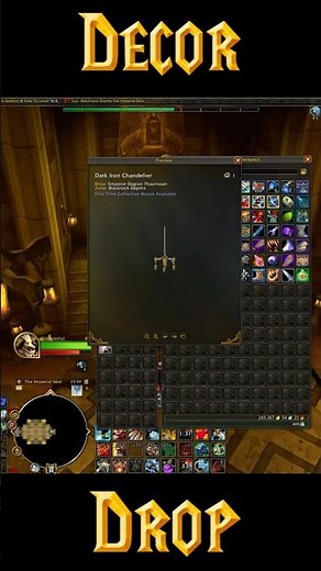 World Of Warcraft - Decor - Dark Iron Chandelier #WoW #Shorts #Midnight #WorldOfWarcraft #WoWDecor