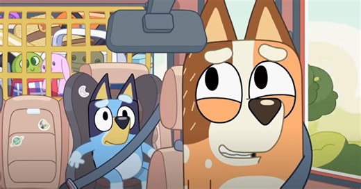 El viaje familiar de Bluey: 10 minutos de capítulos en YouTube para ver en español por el Día del Taxista