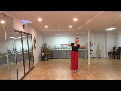 Open Arms Line Dance (with Teaching)