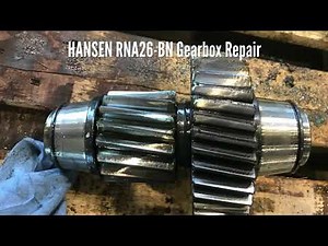 HANSEN RNA26 BN Gearbox Repair | GBS International