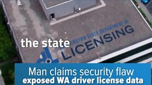 Man claims security flaw exposed WA driver license data