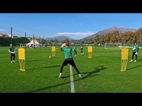 Bryne FK l Goalkeeper Training l Crossing & Shot-Stopping Session (Pro Level)