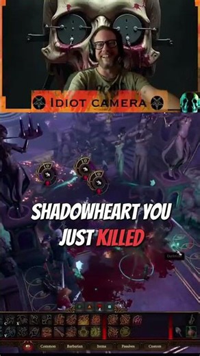 Oops! I Just Killed Shadowheart! #shorts