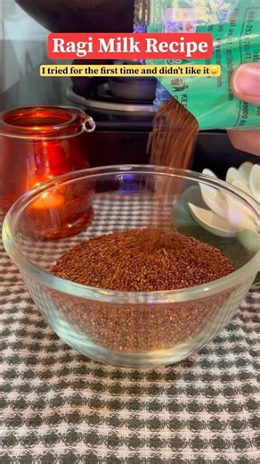 I Tried Ragi Milk & This Happened | Real Truth No One Talks About | Ragi Milk Recipe #ragi #recipe