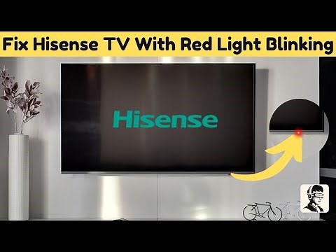 HISENSE TV Not Turning On Red Light Blinking 2, 3, 6 Times - Fix it Now