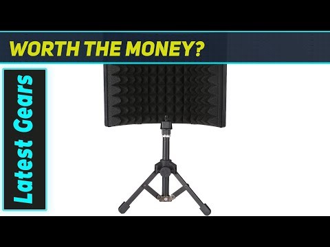 The Ultimate Foldable Mic Isolation Screen for Perfect Sound