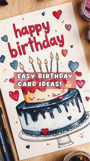 Easy Birthday Card Ideas! 🎈 (Pt.2)