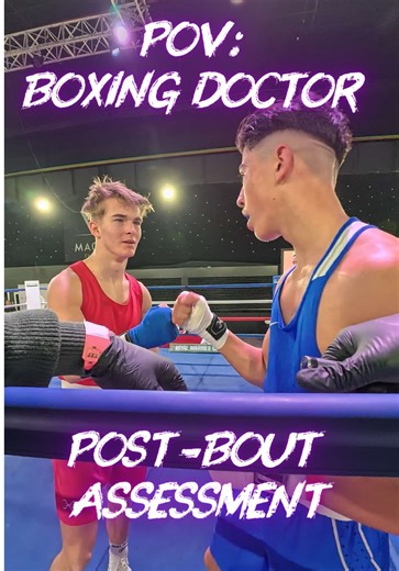 🤜🤛 #boxing #doctor #ringside