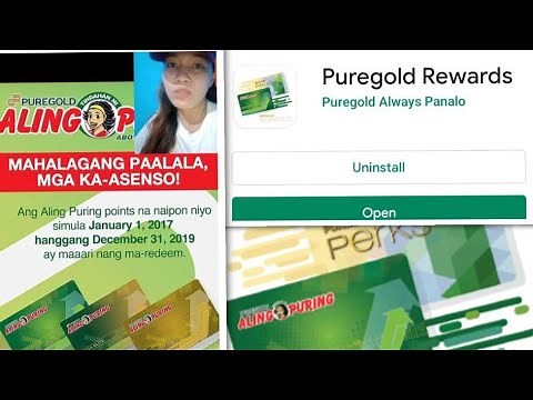 Puregold App / Mag redeem na ng points bago ma expire sa Aling Puring Puregold