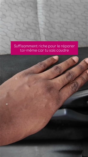 Réparation siège auto #couture #recycling