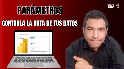 Power BI | Cómo crear parámetros en Power Query para cambiar la ruta de tus datos 💡 | Emmanuel Romero Apolinar