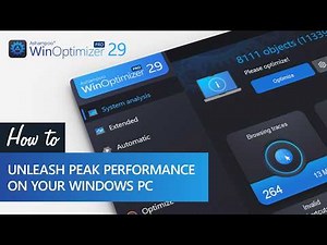 Ashampoo WinOptimizer Pro 29 – Unleash peak performance on your Windows PC