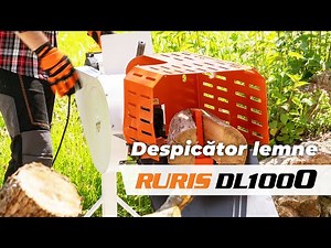RURIS DL1000 🪵 despicator lemne 10 tone forta despicare