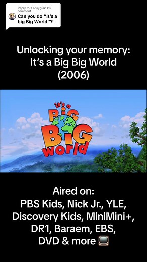 Remembering Childhood Nostalgia with 'It's a Big Big World' Puppet TV Show