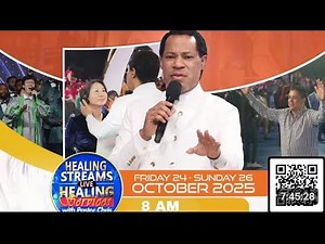 DAY 2 LIVE: HEALING SCHOOL LIVE HEALING SERVICE WITH PASTOR CHRIS || OCTOBER 25TH, 2025