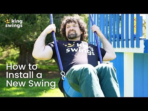 How to Install a Swing on your Swing Set | King Swings