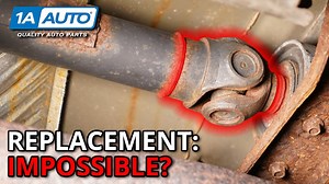 Are Compact SUV Driveshaft U-joints Replaceable We Clear Up the Confusion and Show You What to Do