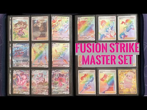 Pokemon Fusion Strike Complete Master Set - 501 Cards + 1 Exclusive - Mew VMAX - Largest English Set