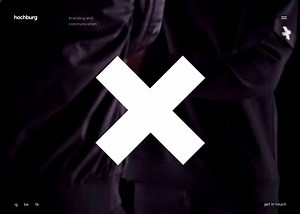 Infinite scroll menu animation - Hochburg - Awwwards