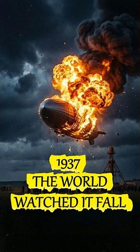 1937. The World Watched It Fall #history #hindenburg #shorts #disaster #documentary #1937