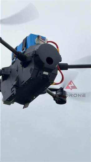 EM X16 Foldable fiber-optic drone, the future of secure long-range missions.