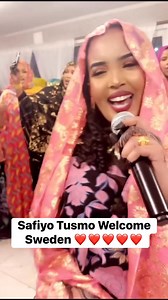 Safiya Tusmo Welcome Sweden | Jeeri Kaambo