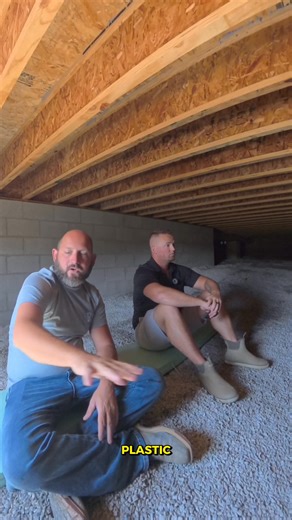 What’s Under Your Home? 👀 A traditional crawl space might look simple, but it plays a big role in how your home breathes and stays dry. Here’s what’s going on beneath the floor: • A gravel base helps drainage and prevents standing water. • A plastic vapor barrier keeps ground moisture from rising into the house. • Vent blocks allow airflow to reduce humidity buildup. This setup has been standard building practice for decades — cost-effective, reliable, and perfect for many Kentucky lots. #Hough