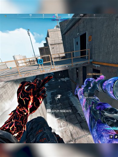 Kar98k Middle Finger Trickshot in Warzone