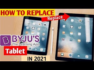 How to replace BYJU'S tablet|use this method to replace Byju's tablet|SNlearning