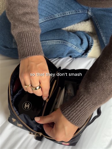 14K views · 48 reactions | Meet the makeup bag that we can't keep in stock. The perfect match for beauty on-the-move  | Elizabeth Scarlett | Facebook