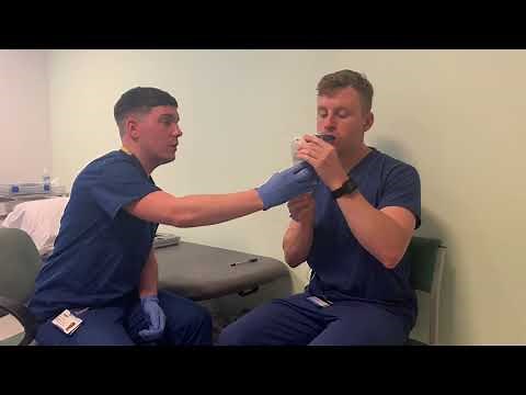 A demonstration if using the MicroRPM for respiratory muscle testing