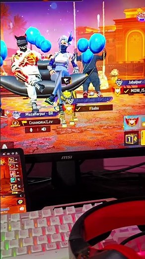 Fire Gaming Keyboard | ⌨️🖱️📱Mix Pro Geek Gamer #freefire#mixpro#geekgamer#keyboardmouse