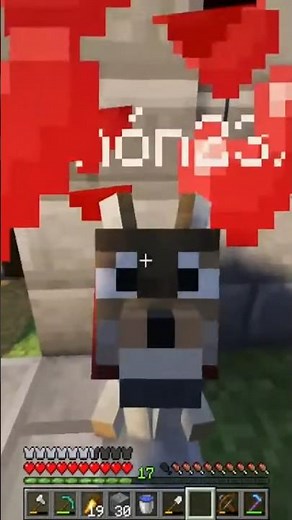 THE MOST BEAUTIFUL DOG ​​😍 #minecraft #minecraftshorts #shorts